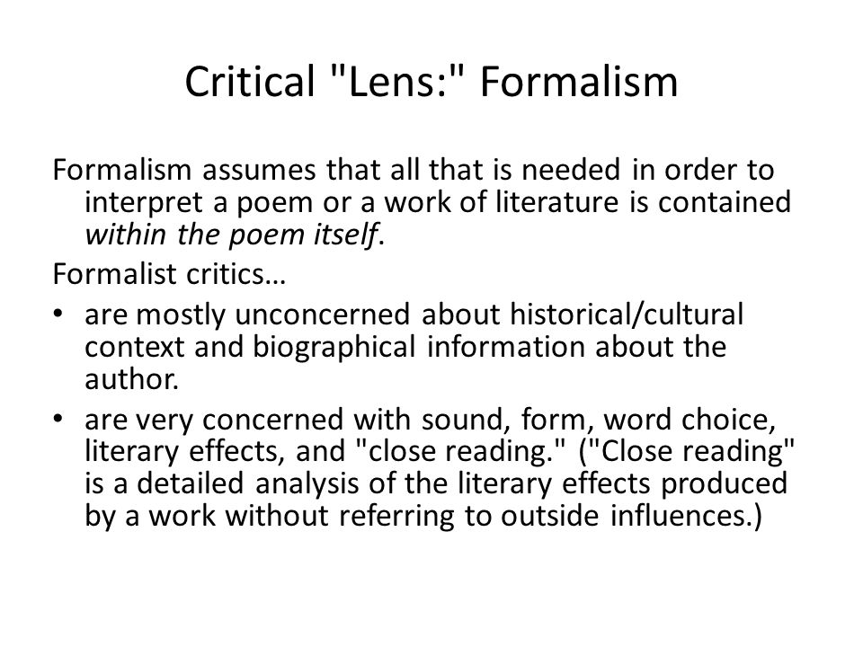 Close reading culture is ordinary by